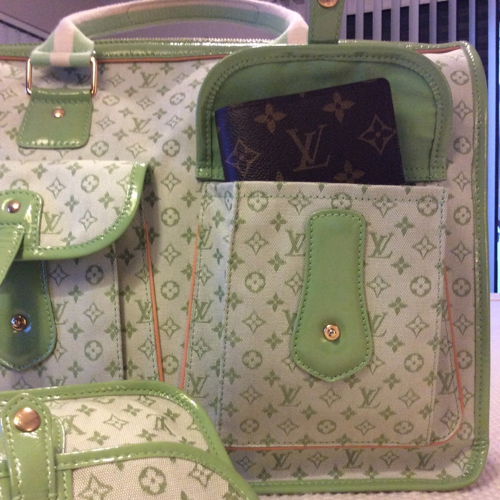 $OLD🤑 LV Mini Lin Mary Kate Briefcase Bag